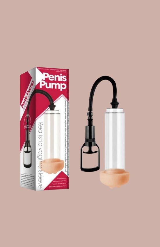 Bomba Peniana com Anel Vaginal Cyberskin