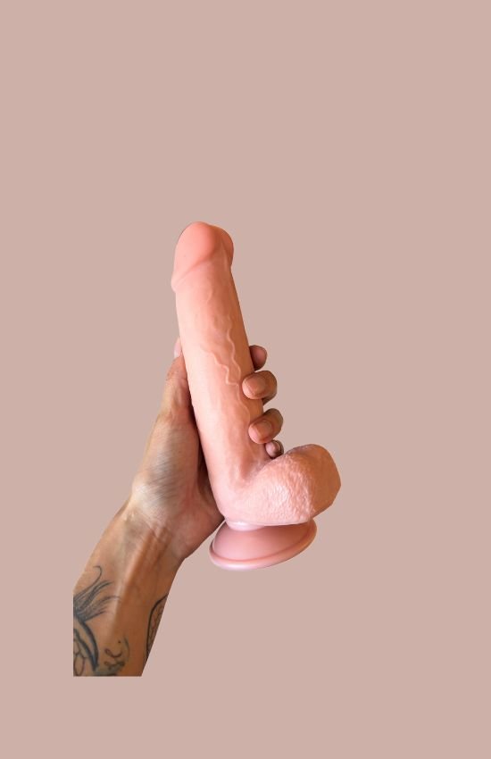 Membro Realista Premium Dupla Densidade 20,5x4cm - Imagem 2