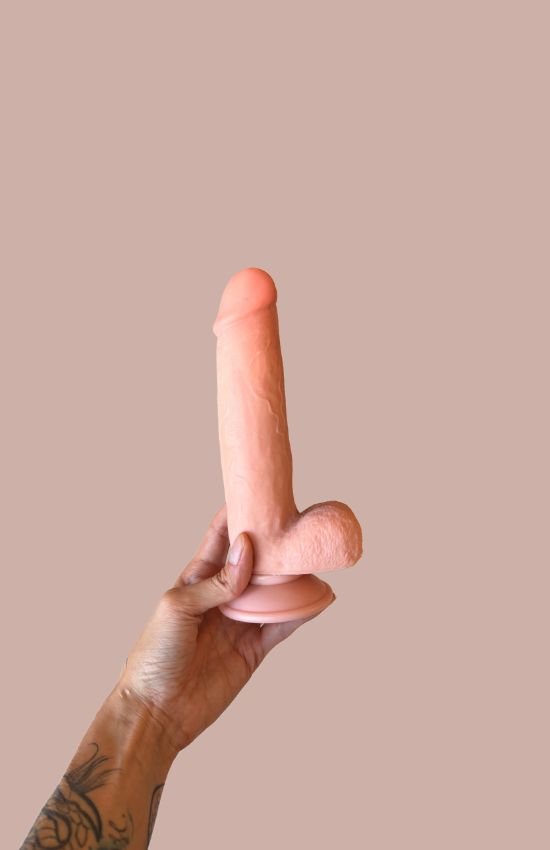 Membro Realista Premium Dupla Densidade 20,5x4cm